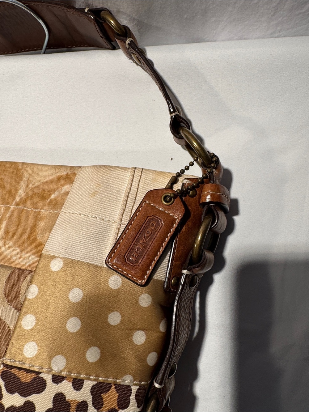 Coach Carly 10814 Y2K Patchwork Hobo Shoulder bag - Picture 2 of 14